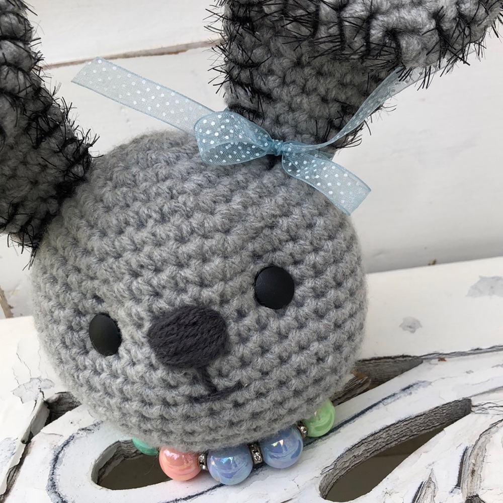 Crocheted rabbit - Picture 2 of 6